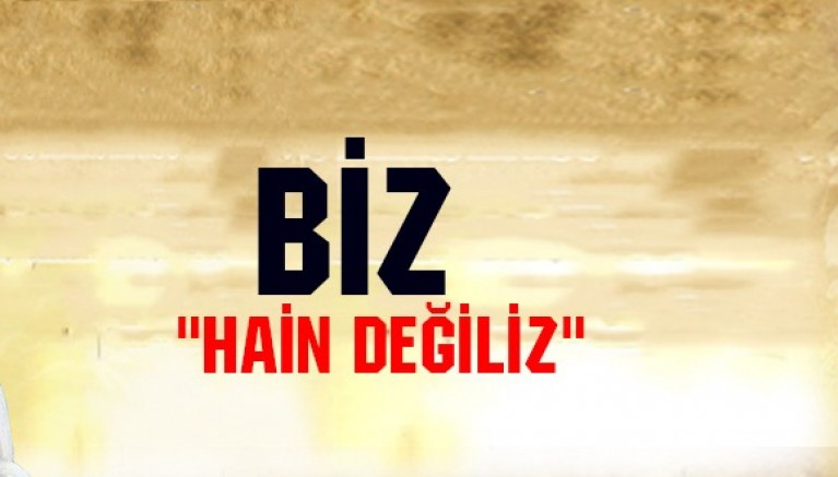 Biz Hain Değiliz / Rezan HUSSAIN 