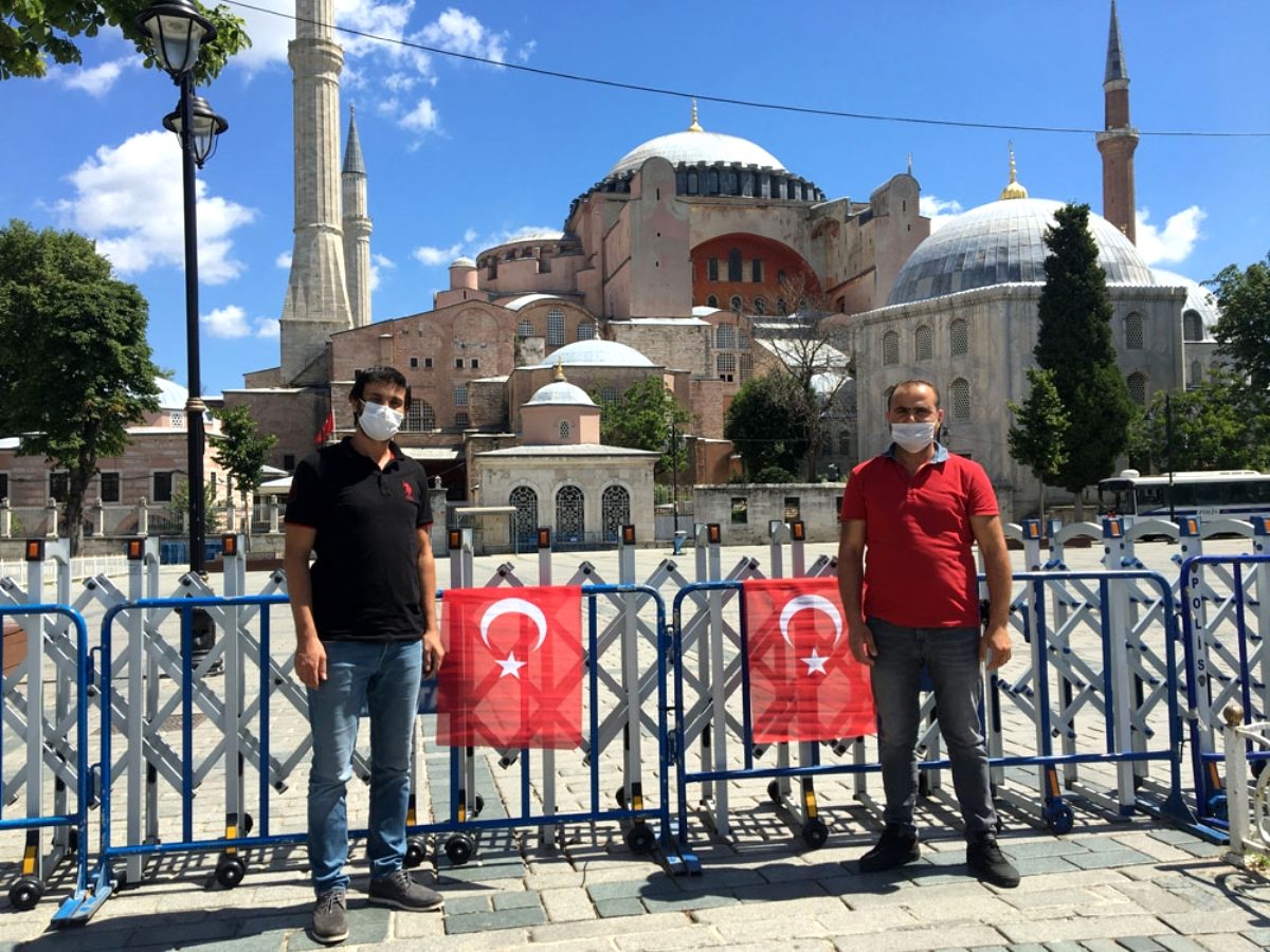 Ayasofya Camii'ne Anadolu'dan ziyareti ak?n?