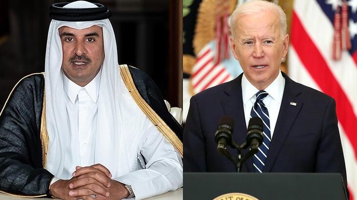Katar Emiri ve Biden Afganistan'daki gelişmeleri görüştü